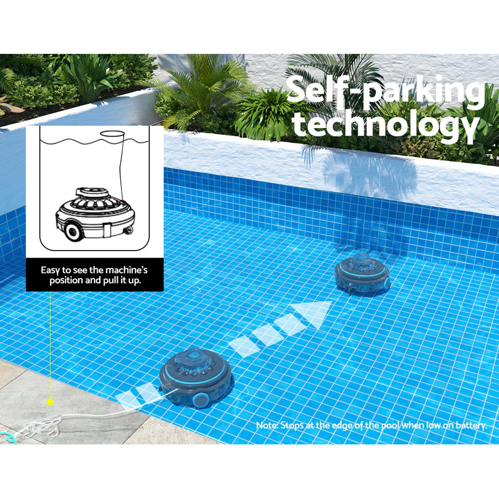 Aqua Buddy Robotic Pool Cleaner Automatic Vacuum Robot Swimming Cordless 5