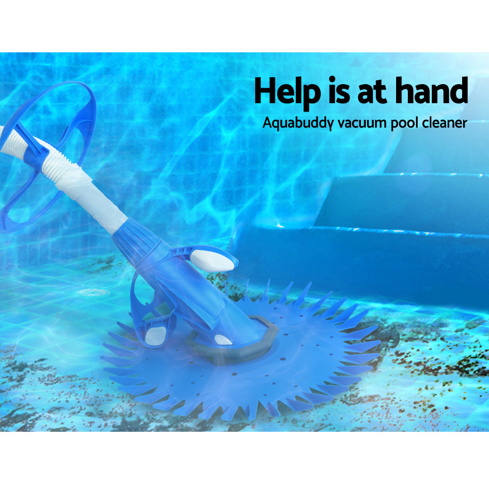 Aqua Buddy Pool Cleaner Automatic Vacuum Swimming Floor Climb Wall Pool 10M Hose 4