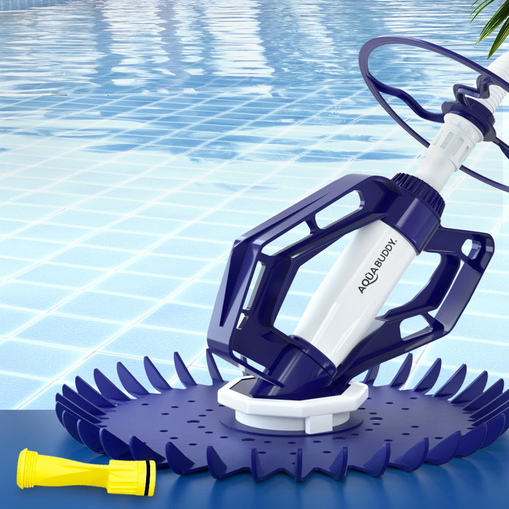 Aqua Buddy Pool Cleaner Automatic Vacuum Floor Climb Suction Swimming Hose 10M 8