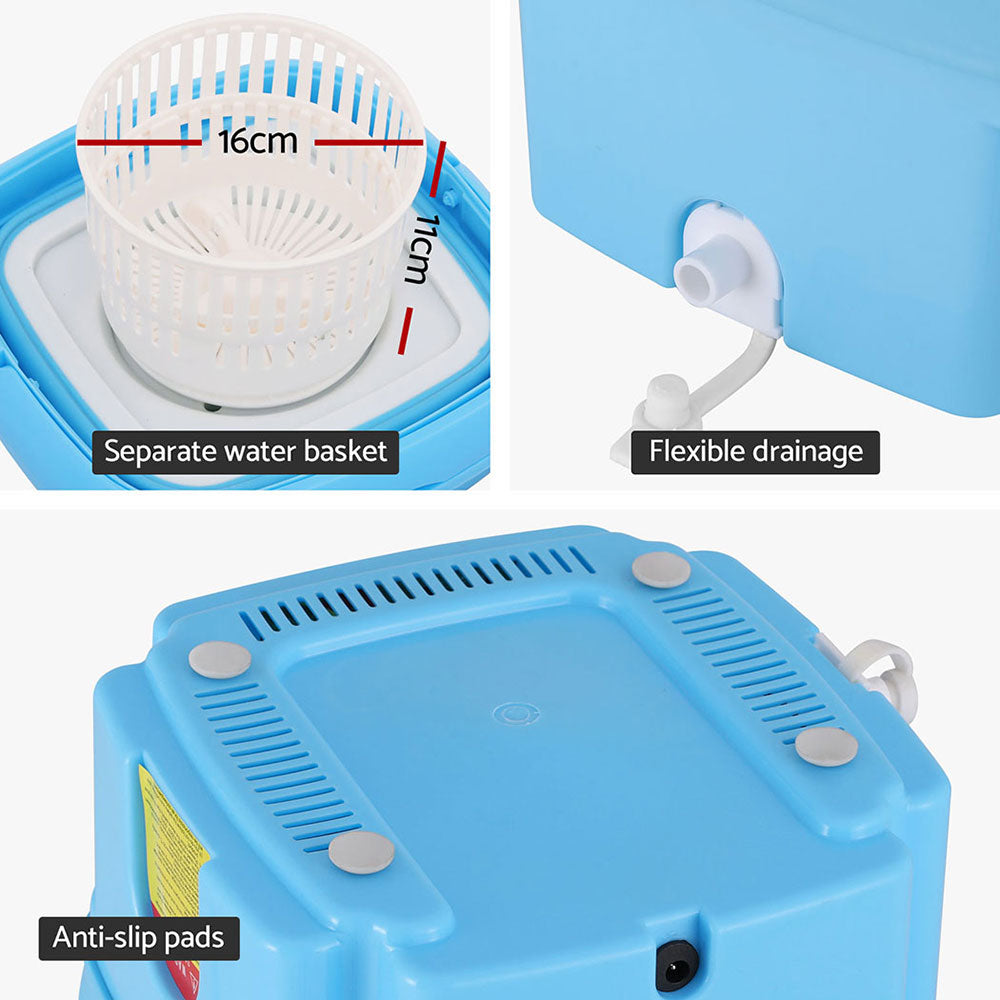 Devanti Portable Washing Machine 4.5L Blue 5