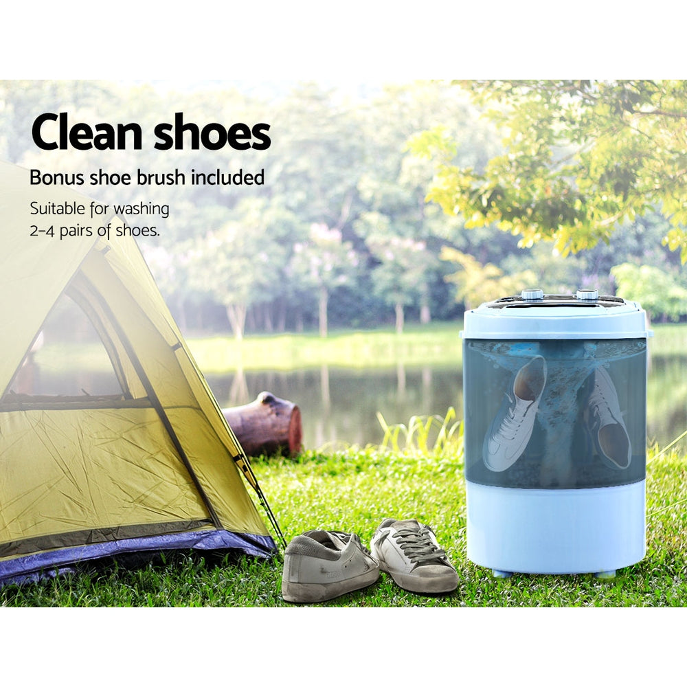 Devanti Portable Washing Machine 3KG Black 4