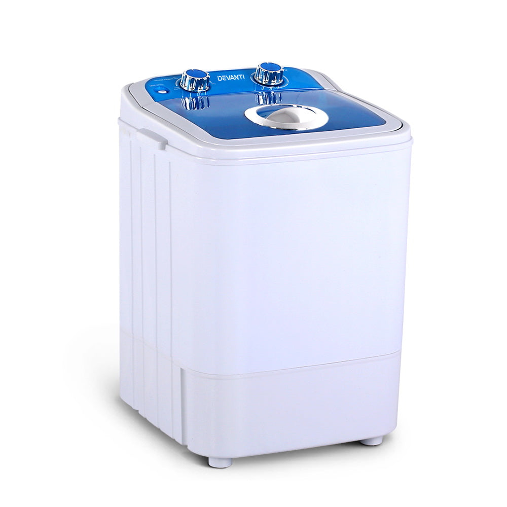 Devanti Portable Washing Machine 4.6KG Blue 5
