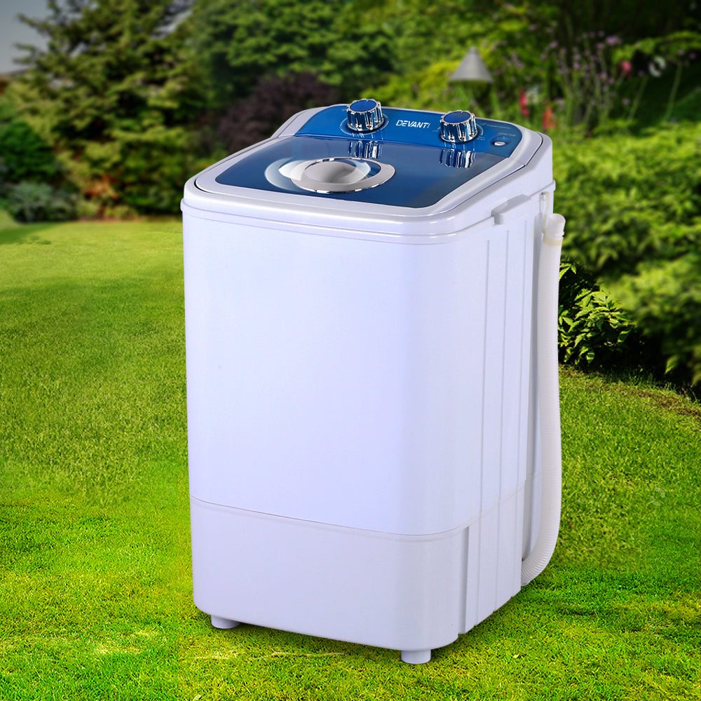 Devanti Portable Washing Machine 4.6KG Blue 7