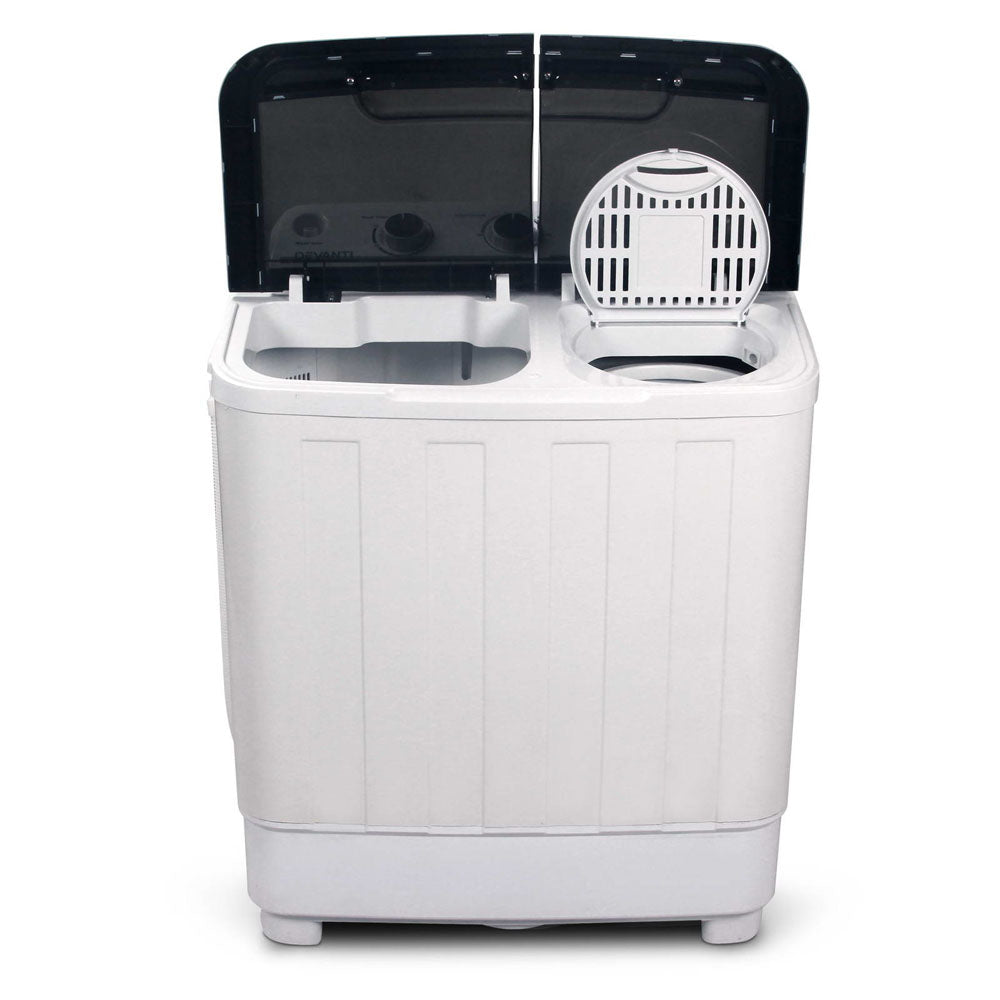 Devanti Portable Washing Machine Twin Tub 5KG White 4