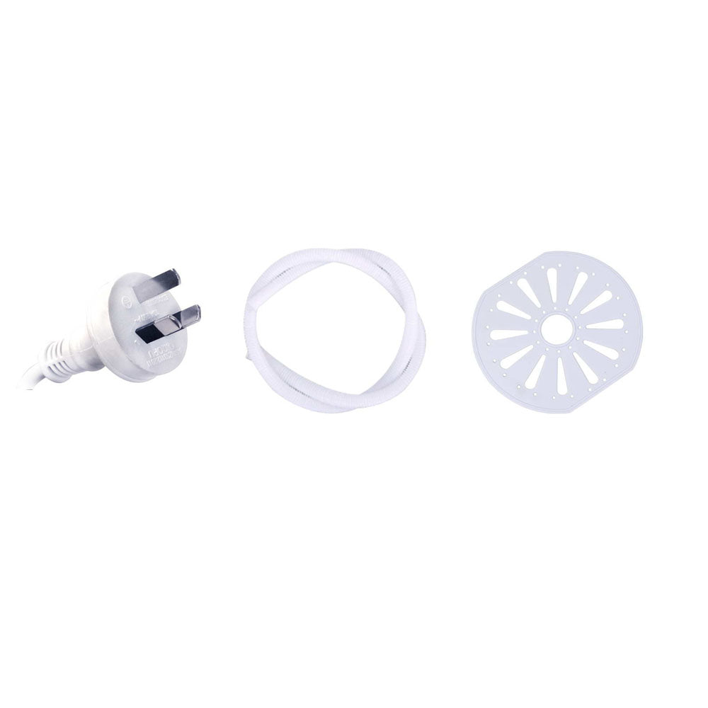 Devanti Portable Washing Machine Twin Tub 5KG White 7
