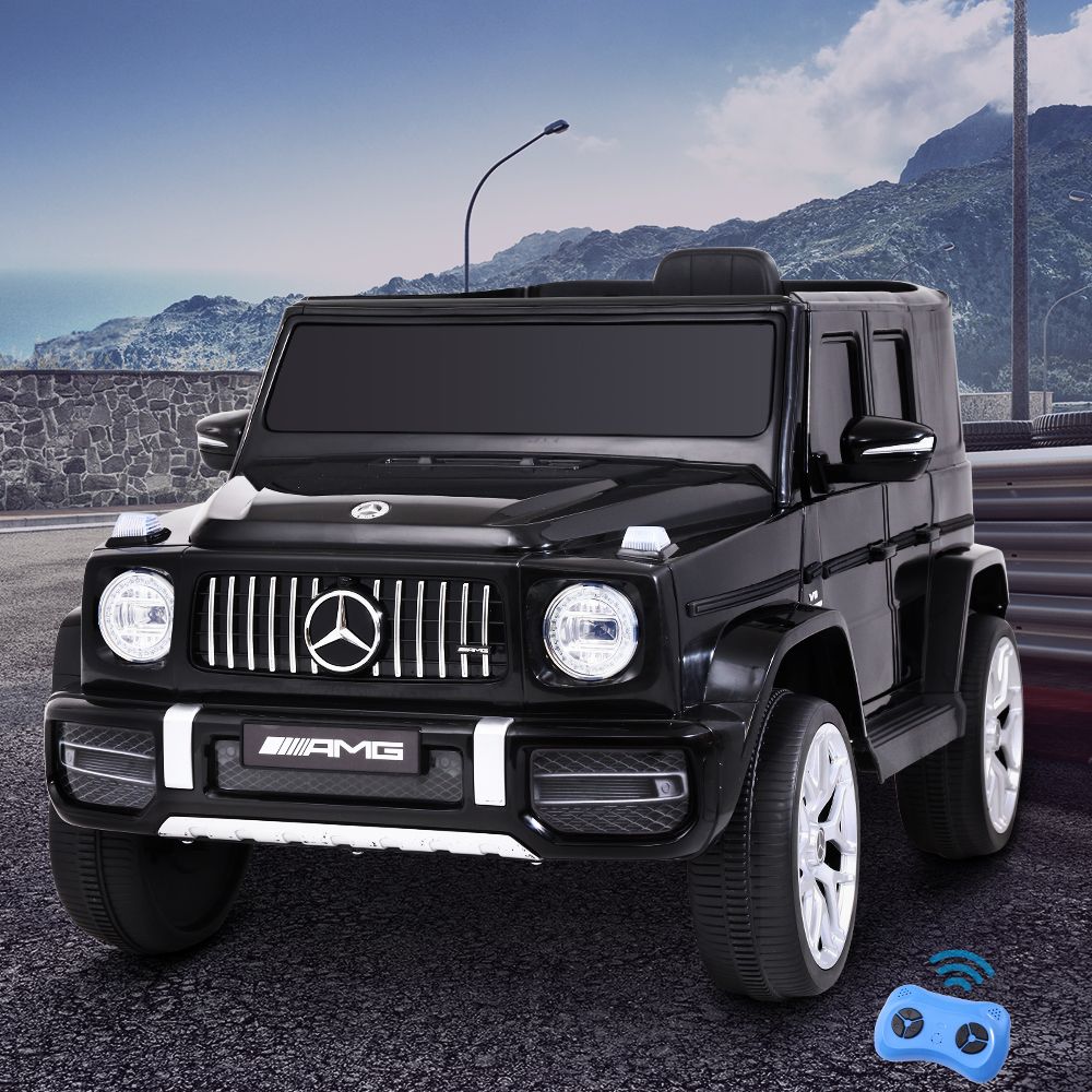 Kids Electric Ride On Car Mercedes-Benz Licensed AMG G63 Toy Cars 12V Black 7