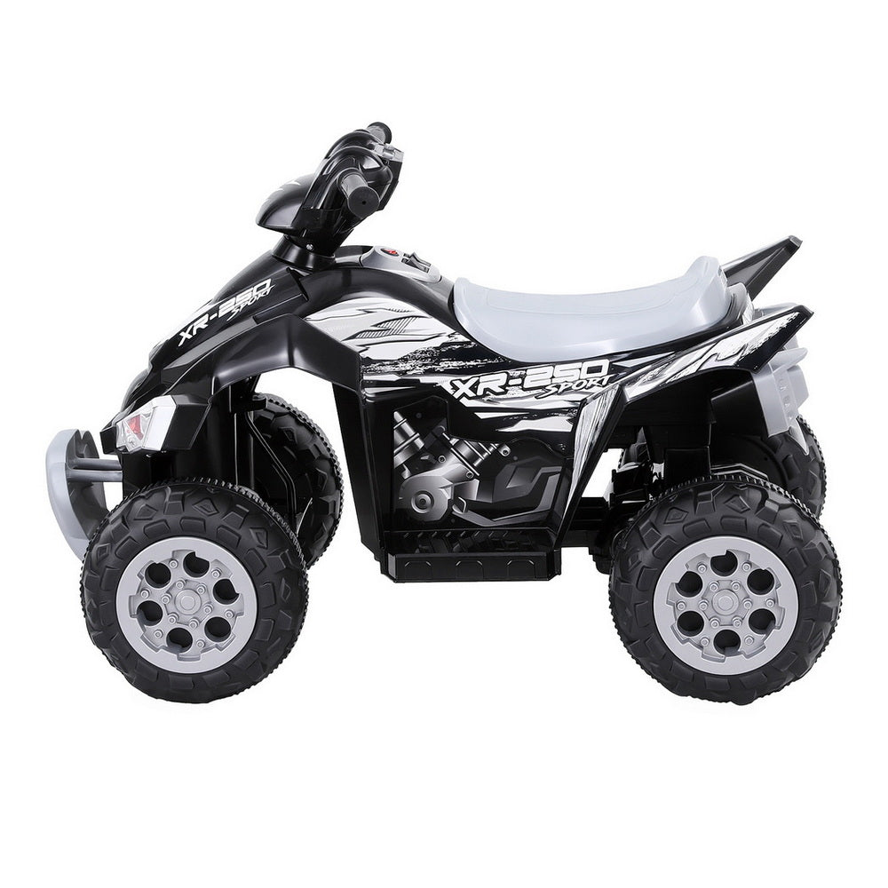 Rigo Kids Ride On Car ATV Quad Motorbike Electric Outdoor Toys 12V Black 4