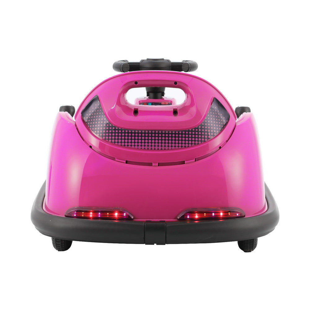 Rigo Kids Ride On Car Bumper Kart 6V Electric Toys Cars Remote Control Pink 4