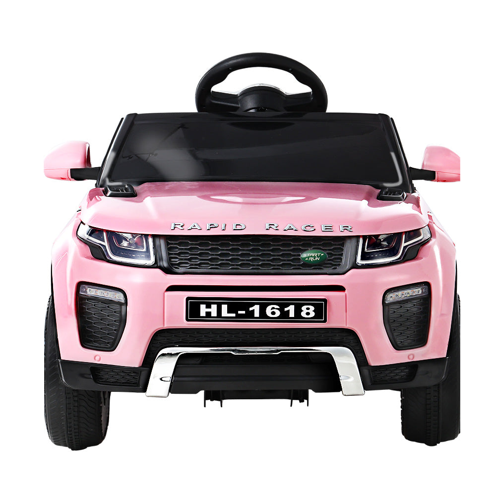 Rigo Kids Electric Ride On Car Range Rover-inspired Toy Cars Remote 12V Pink 3
