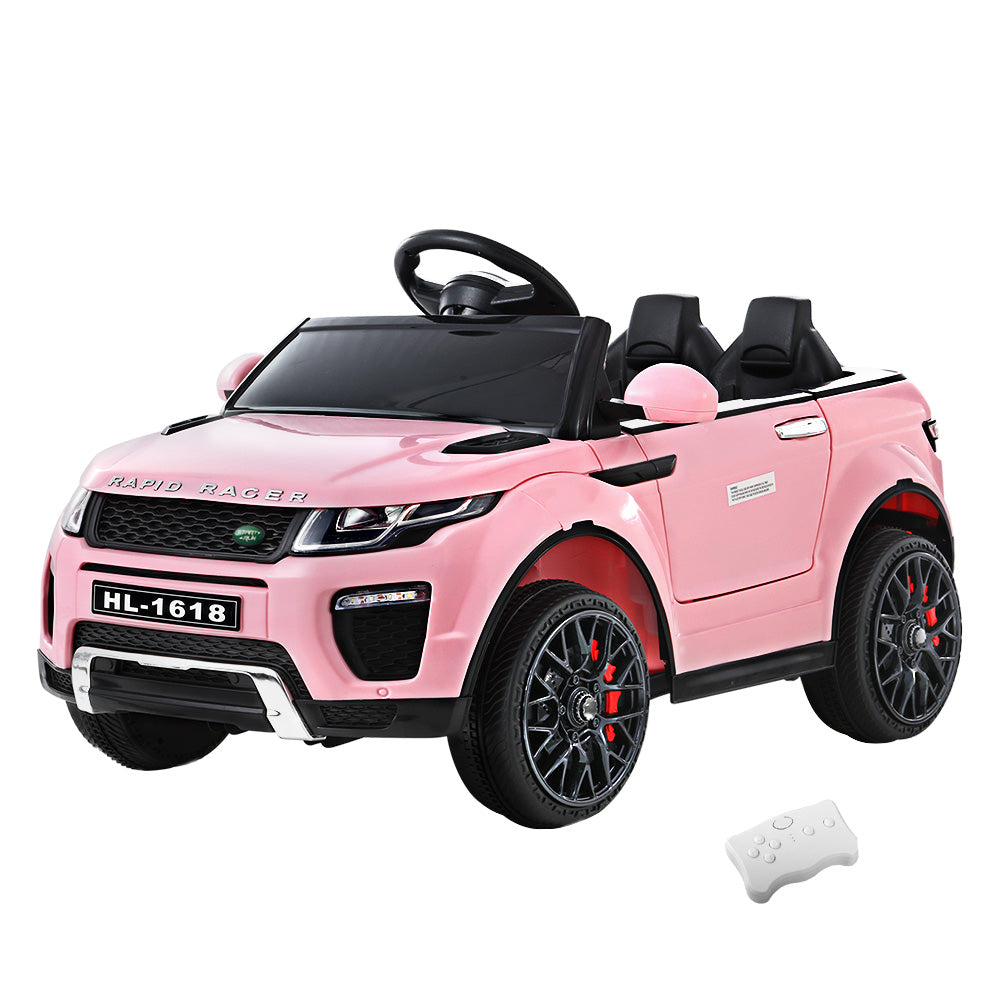 Rigo Kids Electric Ride On Car Range Rover-inspired Toy Cars Remote 12V Pink 7