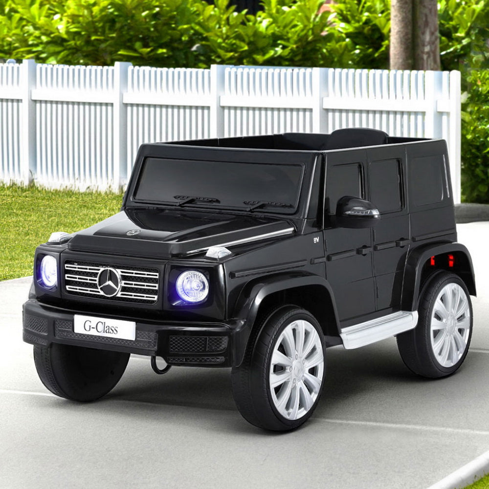 Kids Ride On Car Licensed Mercedes-Benz G500 Electric Toys Horn Remote 12V Black 7