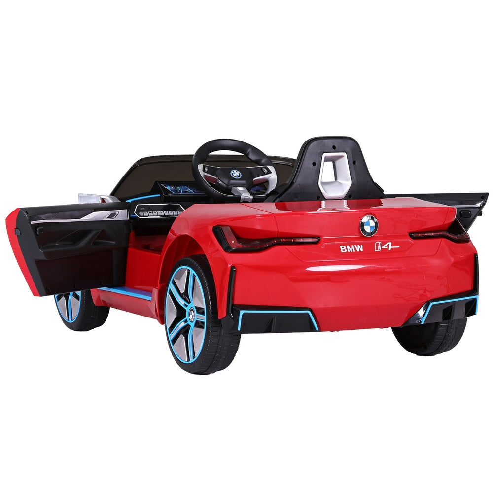 Kids Ride On Car BMW Licensed I4 Sports Remote Control Electric Toys 12V Red 4