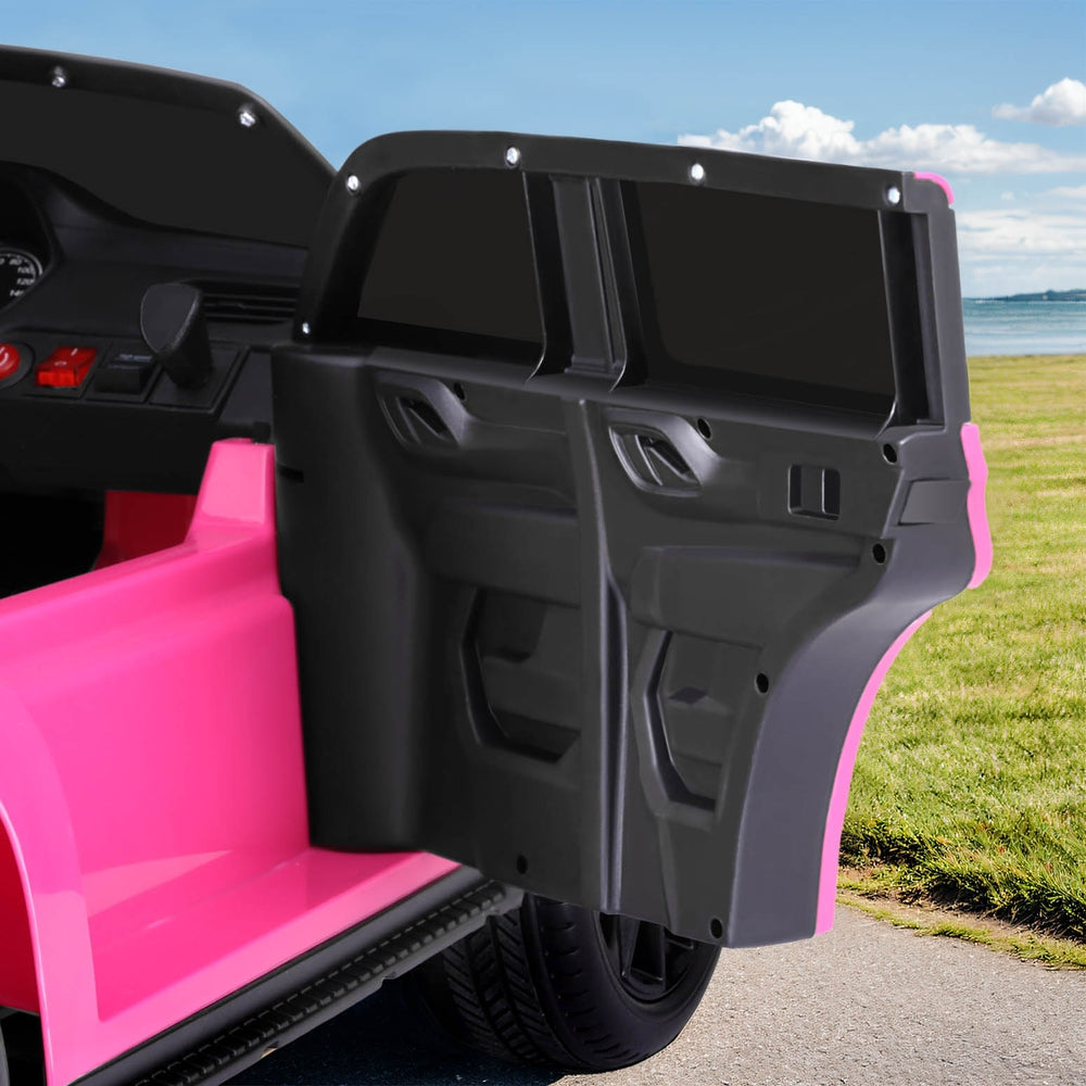 Kids Ride On Car Licensed Chevrolet Tahoe Electric Toys Horn Remote 12V Pink 6