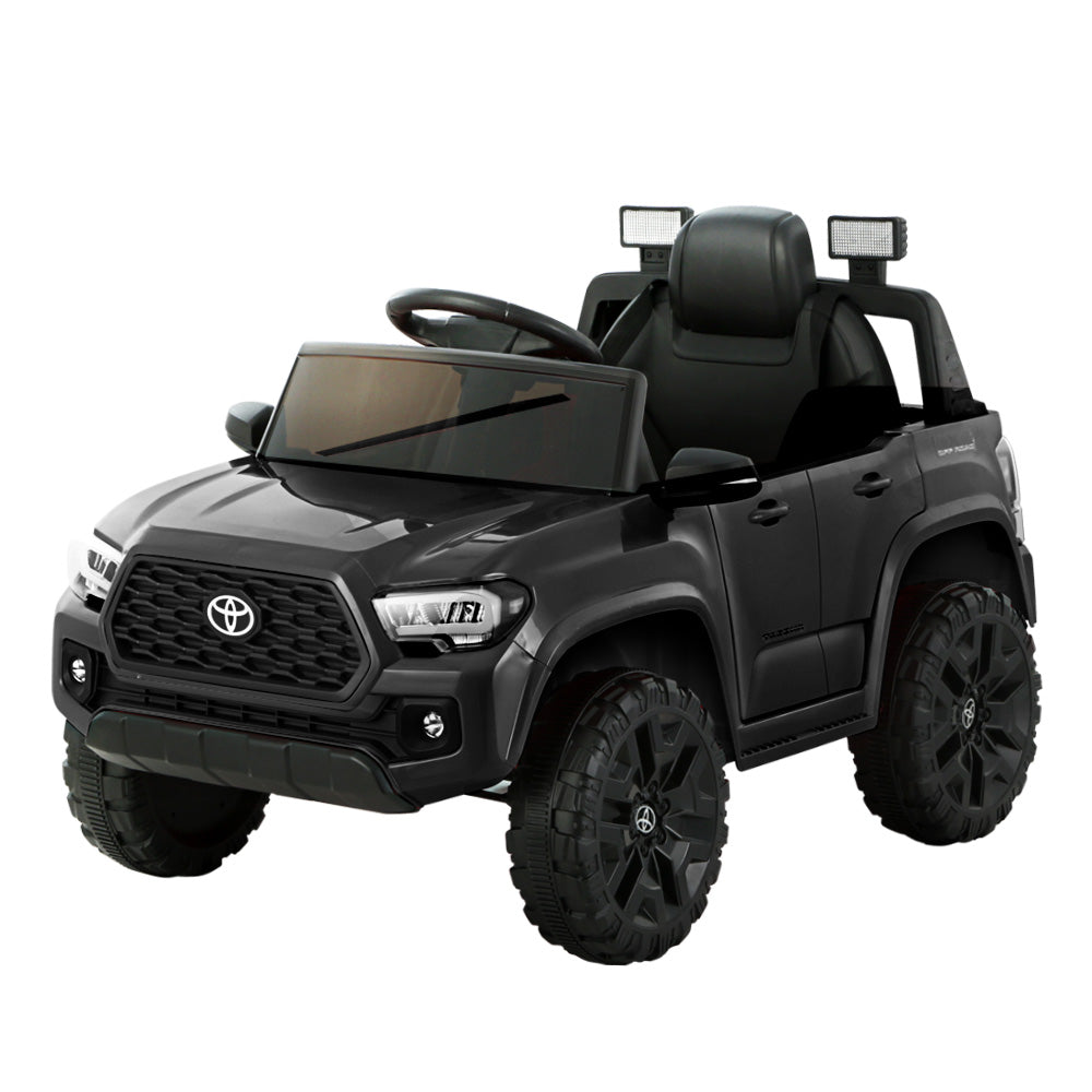 Kids Electric Ride On Car Toyota Tacoma Off Road Jeep Toy Cars Remote 12V Black 7