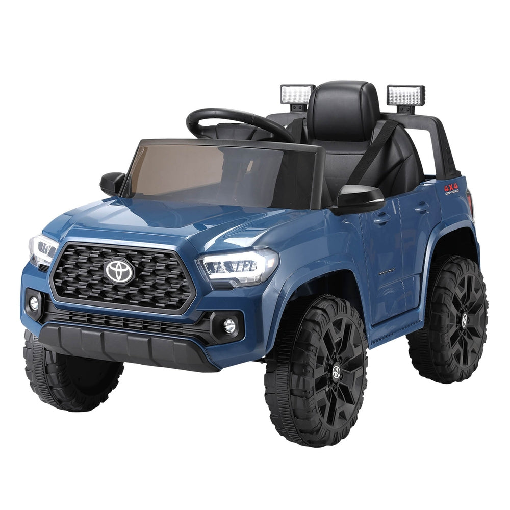 Kids Electric Ride On Car Toyota Tacoma Off Road Jeep Toy Cars Remote 12V Blue 6