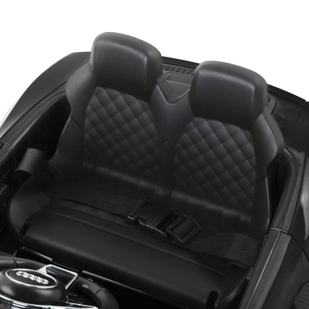Kids Ride On Car Audi R8 Licensed Sports Electric Toy Cars Black 6