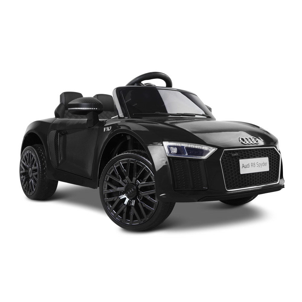 Kids Ride On Car Audi R8 Licensed Sports Electric Toy Cars Black 8