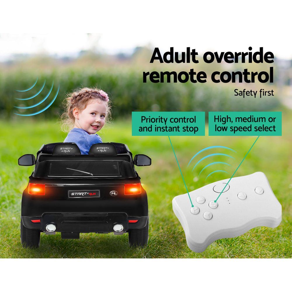 Rigo Ride On Car Kids Electric Ride On Cars SUV Remote 12V Black 5
