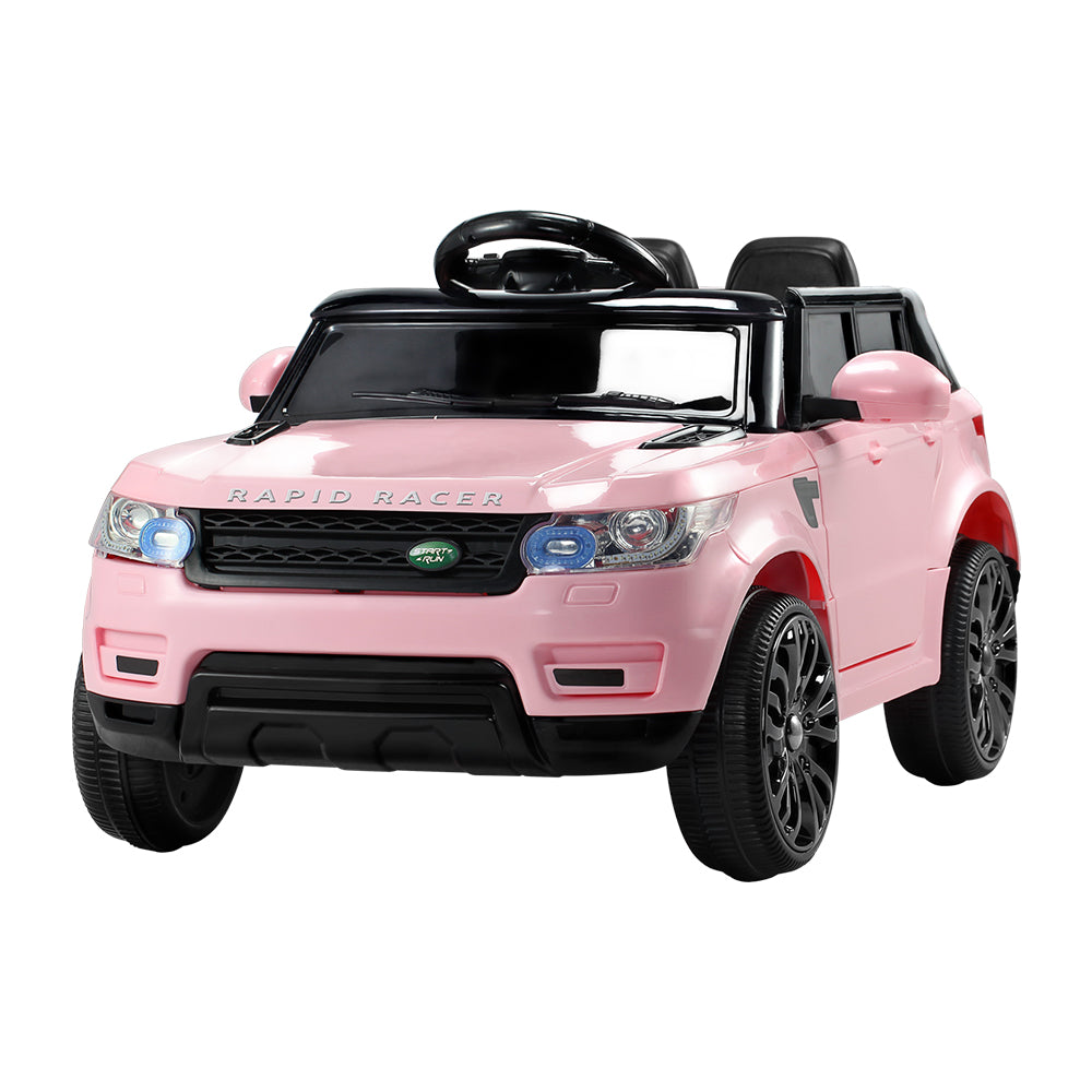 Rigo Ride On Car Kids Electric Ride On Cars SUV Remote 12V Pink 7