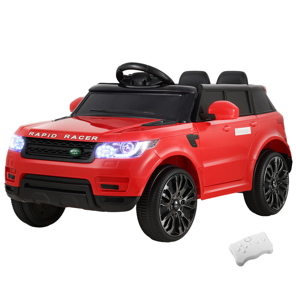 Rigo Kids Electric Ride On Car SUV Range Rover-inspired Cars Remote 12V Red 6