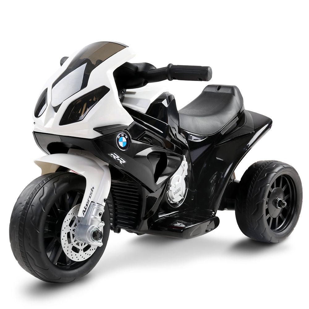 Kids Ride On Car Electric Ride On Cars Motorcycle Motorbike BMW Licensed S1000RR Black 8