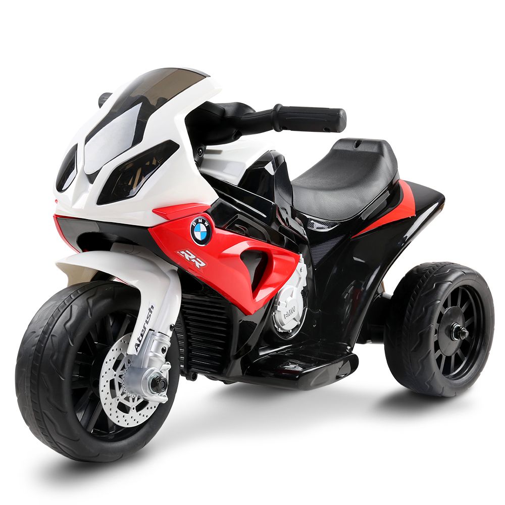 Kids Electric Ride On Car Police Motorcycle Motorbike BMW Licensed S1000RR Red 4