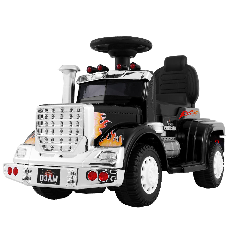 Rigo Kids Electric Ride On Car Truck Motorcycle Motorbike Toy Cars 6V Black 6