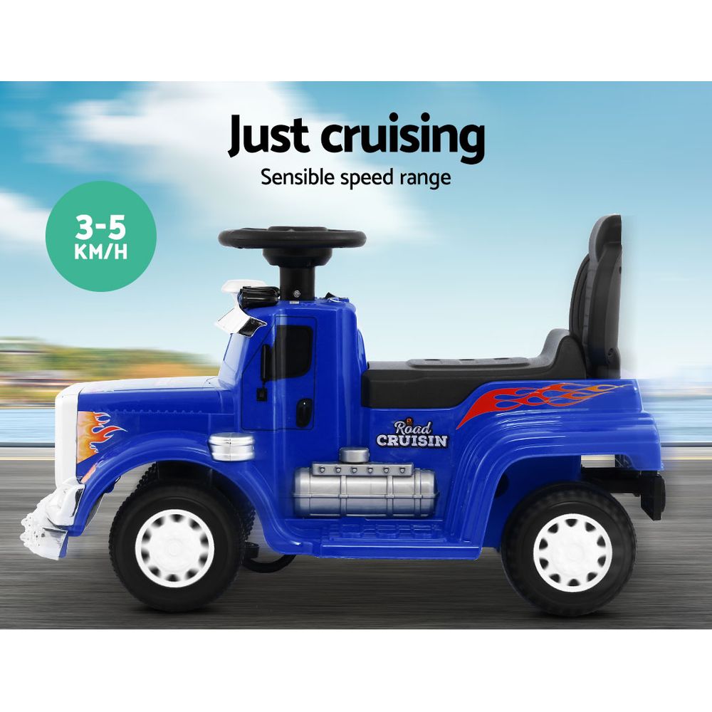 Rigo Kids Electric Ride On Car Truck Motorcycle Motorbike Toy Cars 6V Blue 5