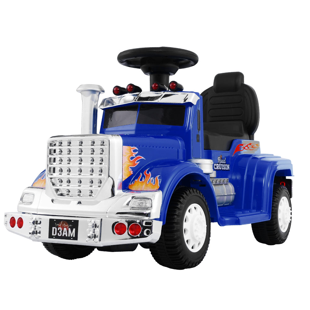 Rigo Kids Electric Ride On Car Truck Motorcycle Motorbike Toy Cars 6V Blue 7
