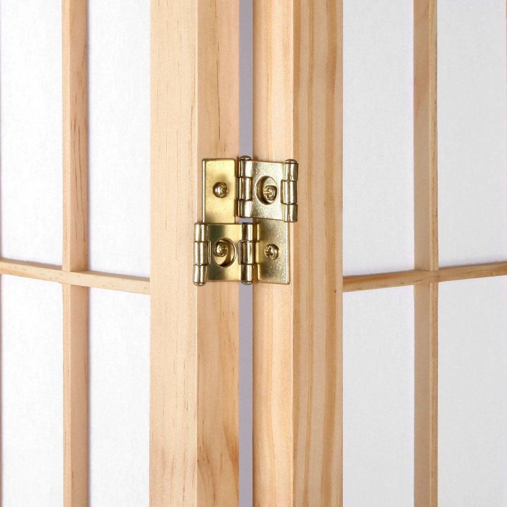 Artiss 6 Panel Room Divider Screen 261x179cm Natural 6