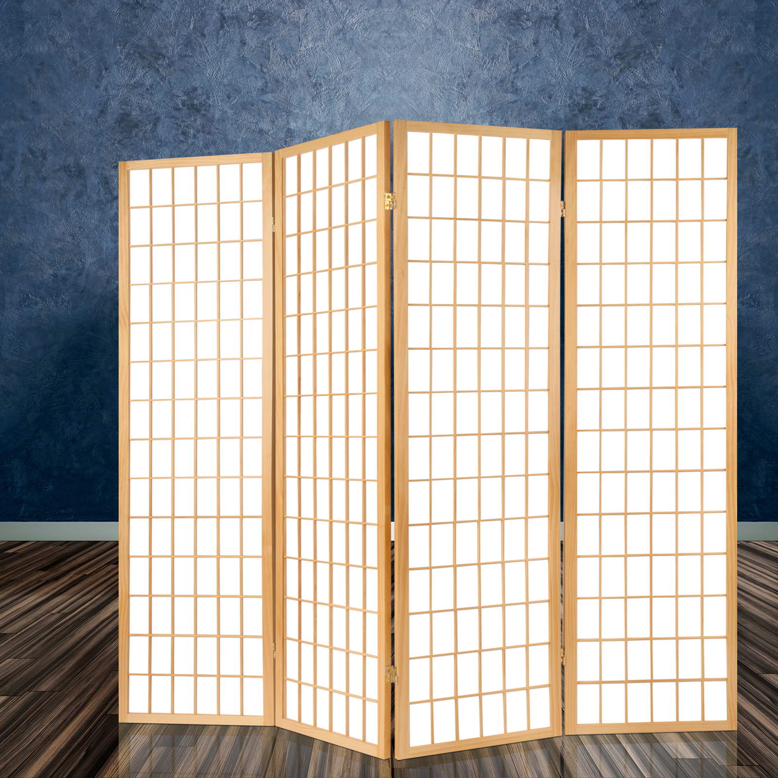 Artiss 6 Panel Room Divider Screen 261x179cm Natural 7