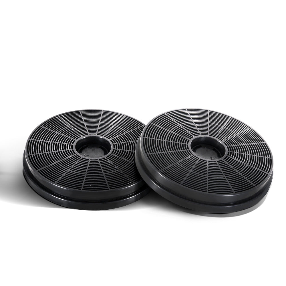 Devanti 17cm Range Hood Carbon Charcoal Filters Replacement X2 3