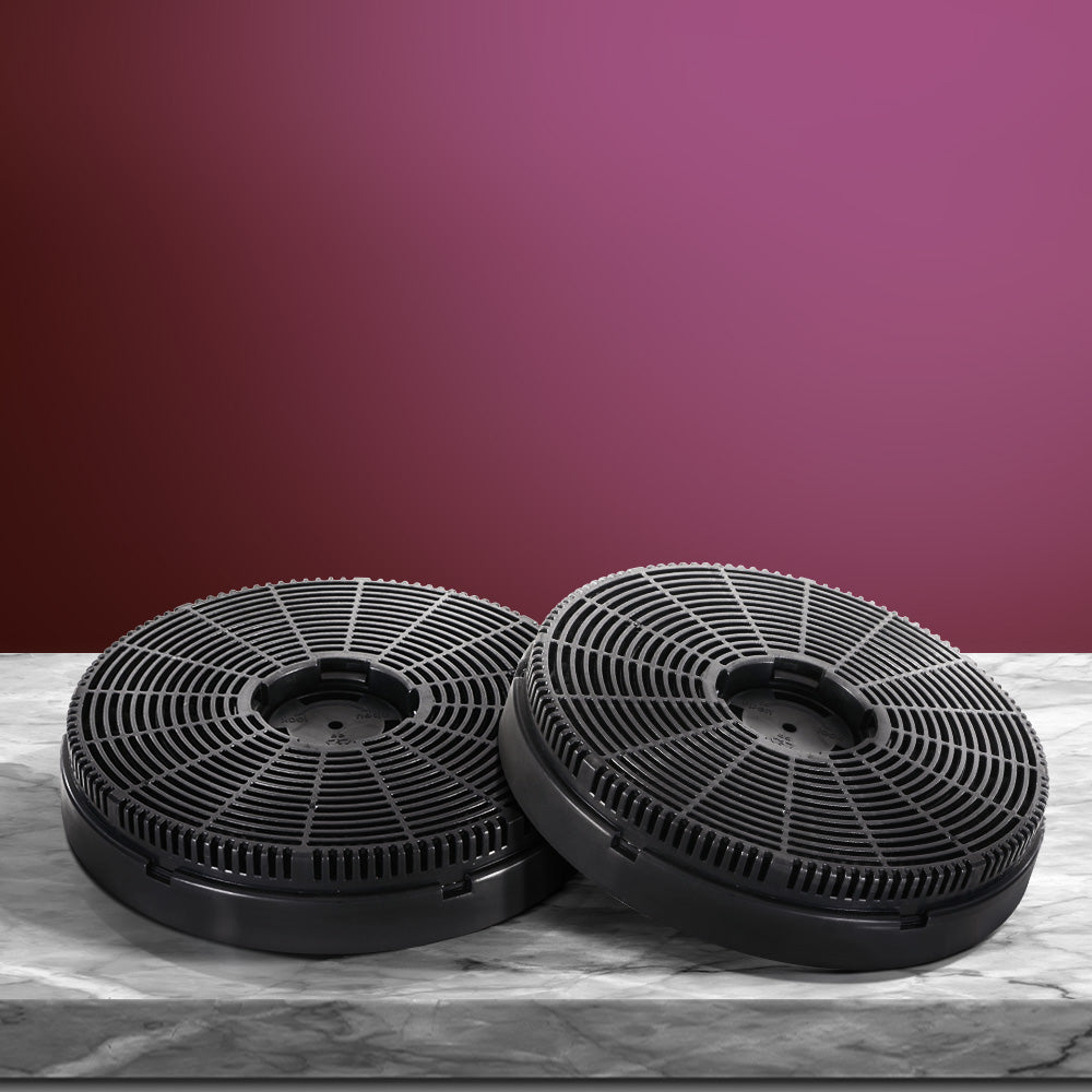Devanti 16cm Range Hood Carbon Charcoal Filters Replacement X2 6