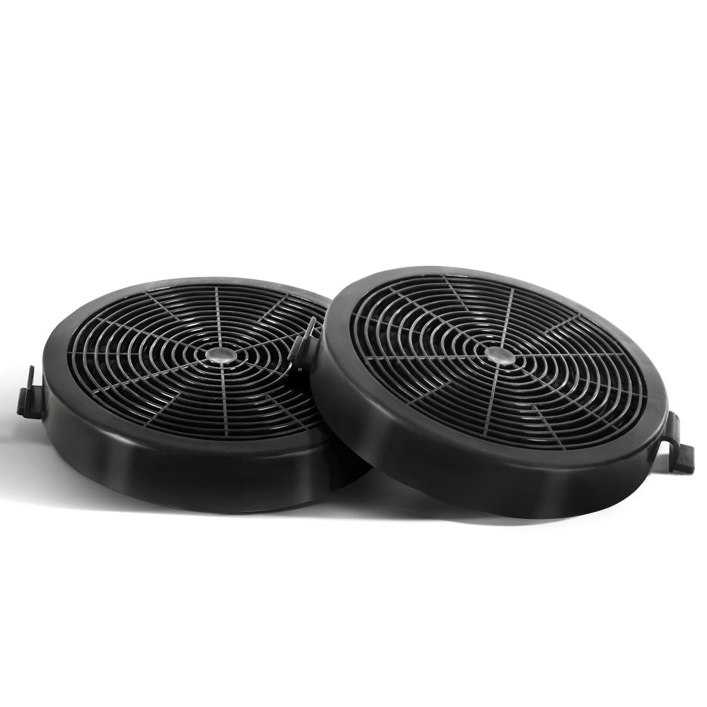 Devanti 11cm Range Hood Carbon Charcoal Filters Replacement X2 3
