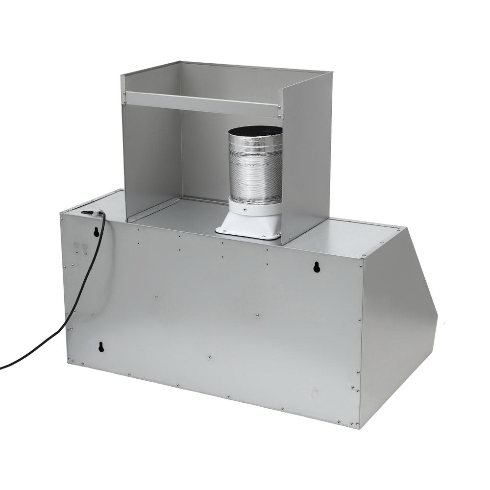 Devanti 900mm Range Hood 3-Speed Fan LED Display Remote Control 4