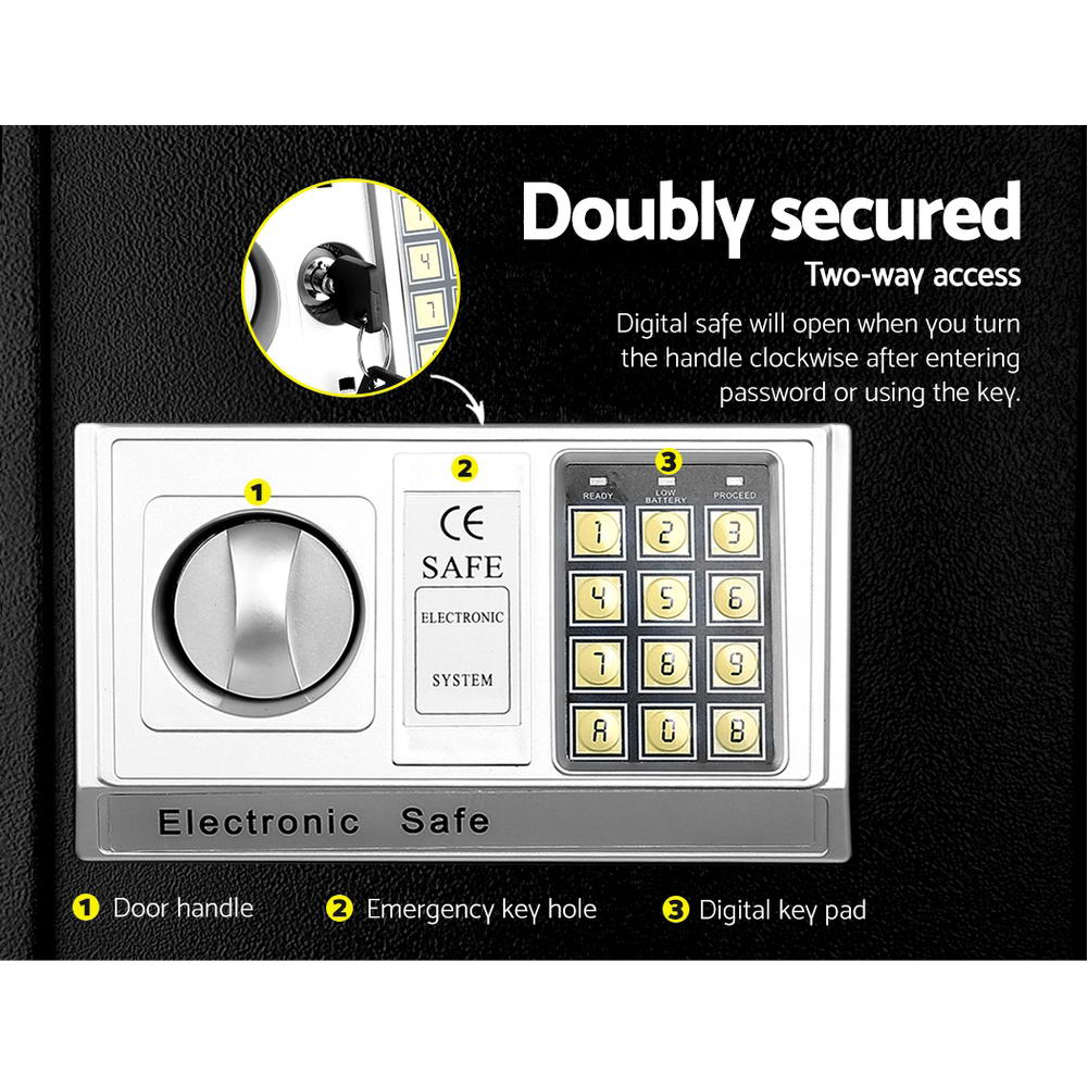 UL-TECH Security Safe Box 8.5L 5