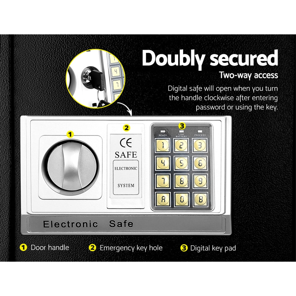 UL-TECH Security Safe Box 20L 5