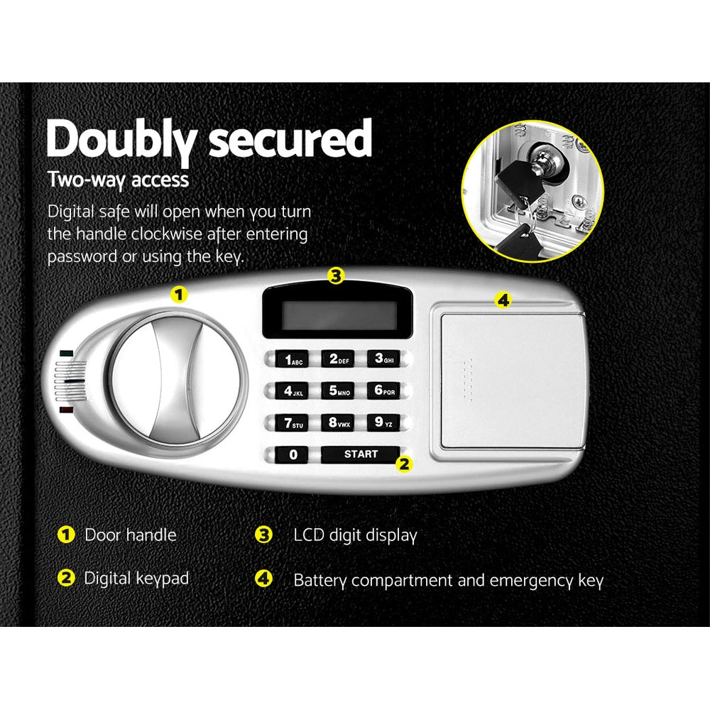 UL-TECH Security Safe Box Double Door 6