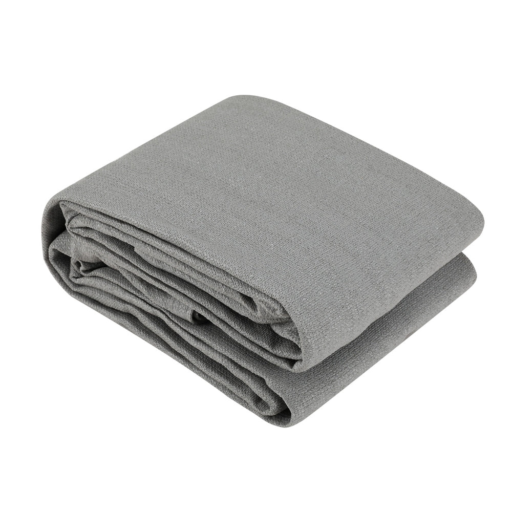 Instahut Shade Sail Cloth Shadecloth Rectangle Canopy 280gsm 3x4m 3