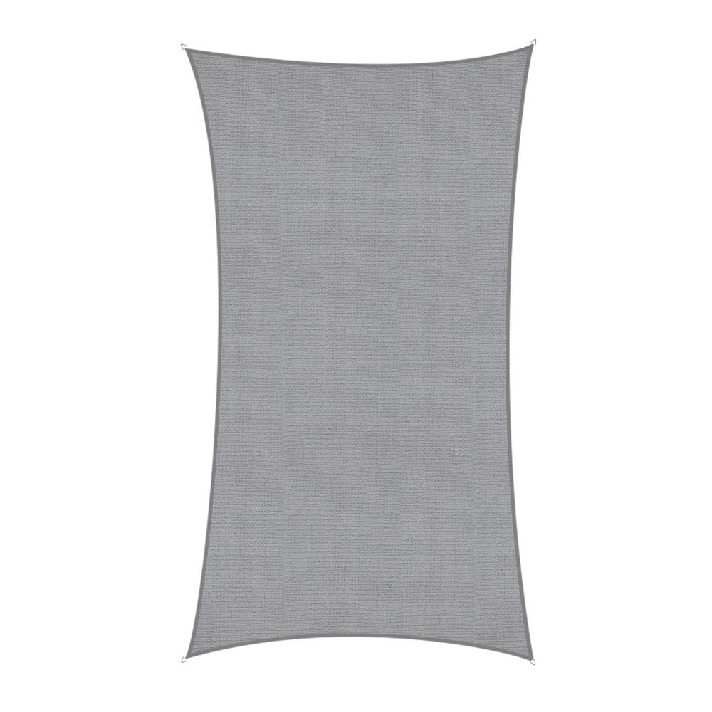 Instahut Sun Shade Sail Shadecloth Canopy Rectangle 280gsm 4x6m