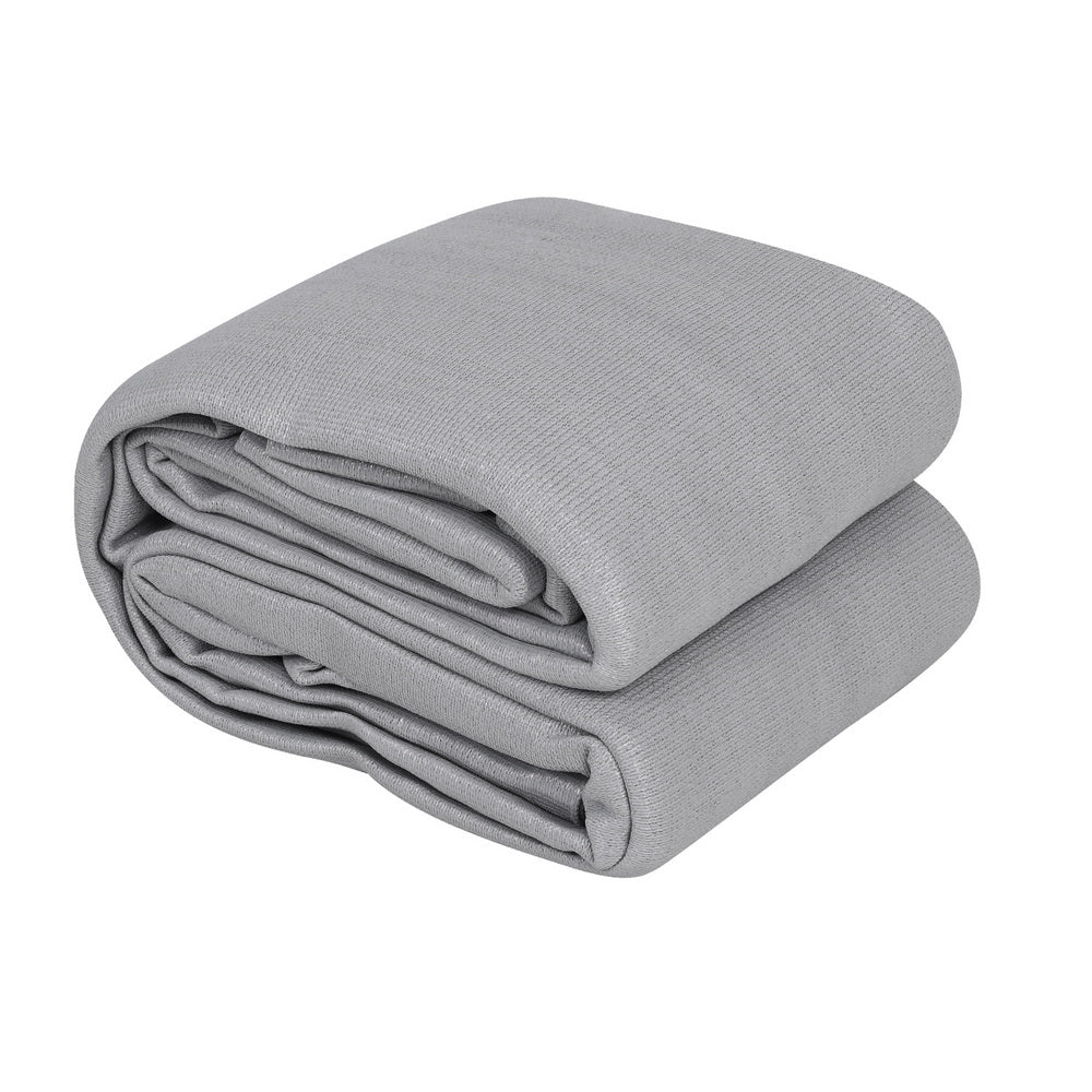 Instahut Sun Shade Sail Shadecloth Canopy Rectangle 280gsm 4x6m 3