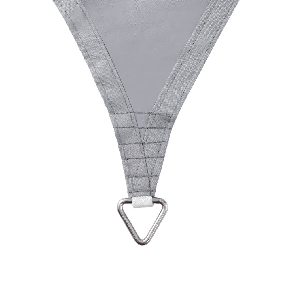 Instahut Waterproof Shade Sail Shade cloth Triangle Canopy 220GSM 4x4x4m 4