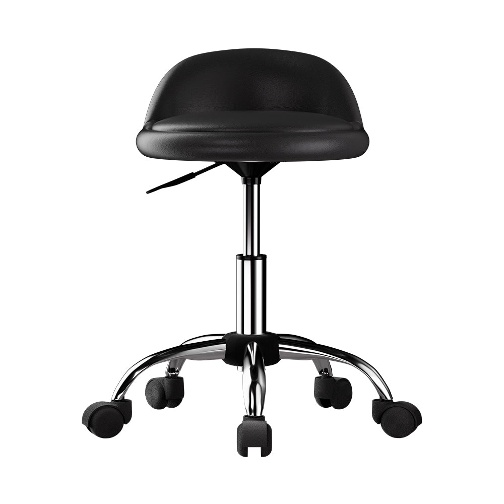 Artiss Salon Stool Swivel Chair Backrest Chairs 3
