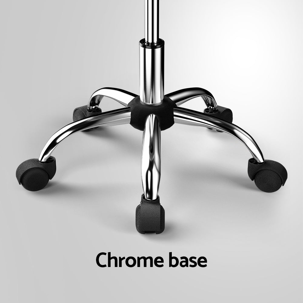 Artiss Salon Stool Swivel Chair Backrest Chairs 6