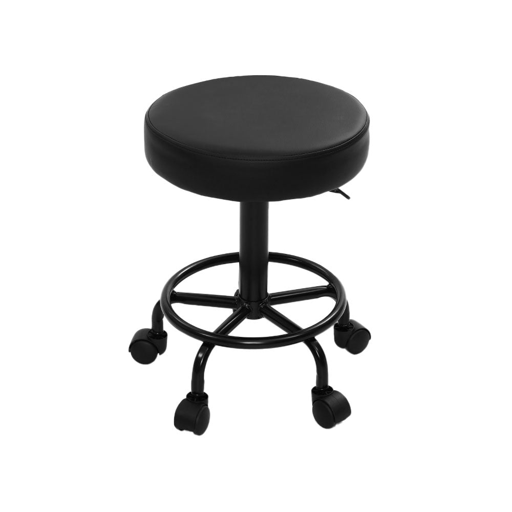 Artiss Salon Stool Round Swivel Chair 4