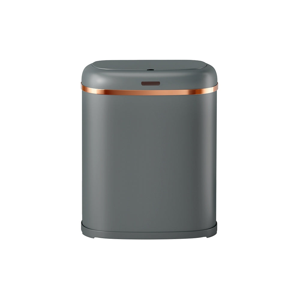 Devanti 38L Motion Sensor Bin Rubbish Automatic Grey 7
