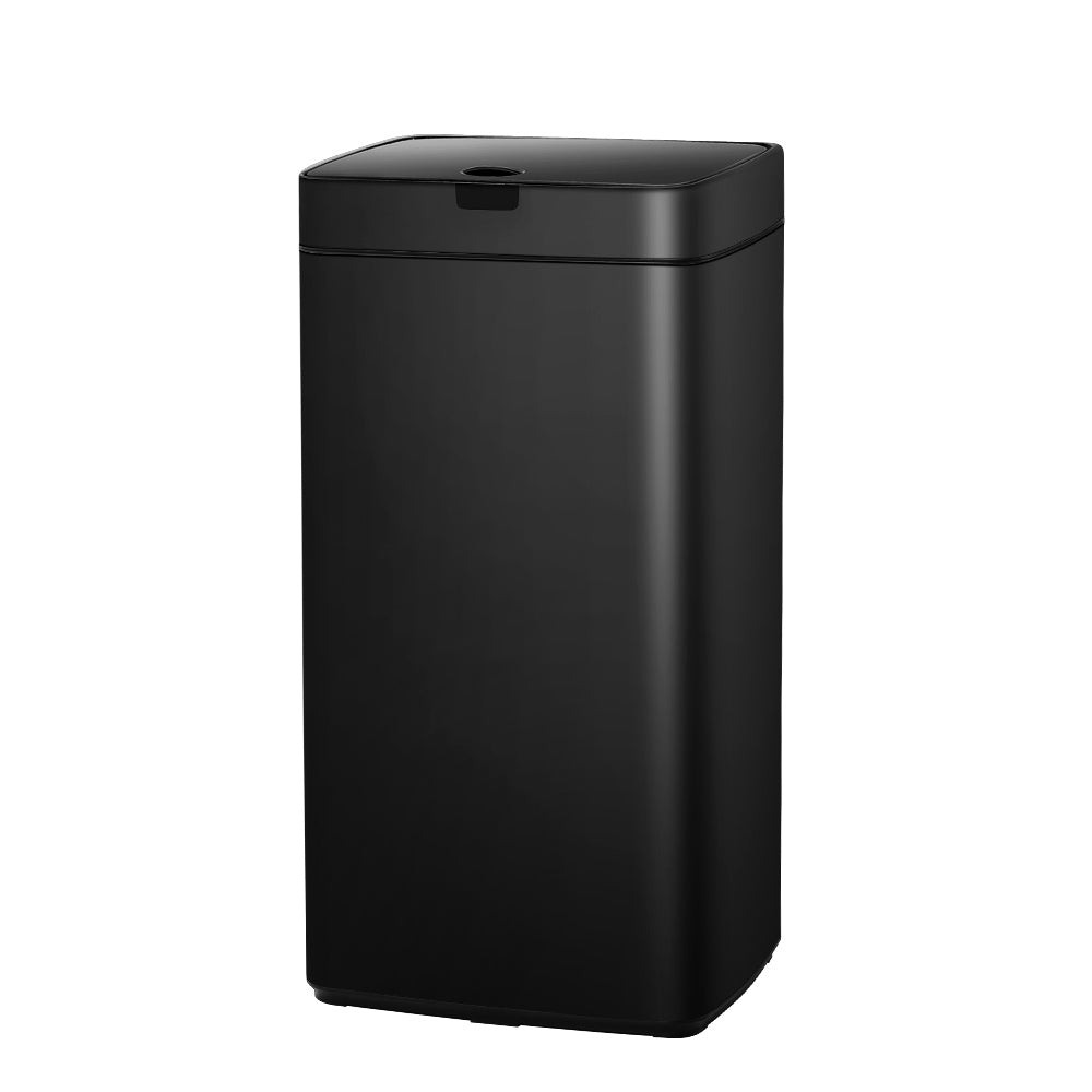 Devanti 45L Motion Sensor Bin Rubbish Automatic Black 7