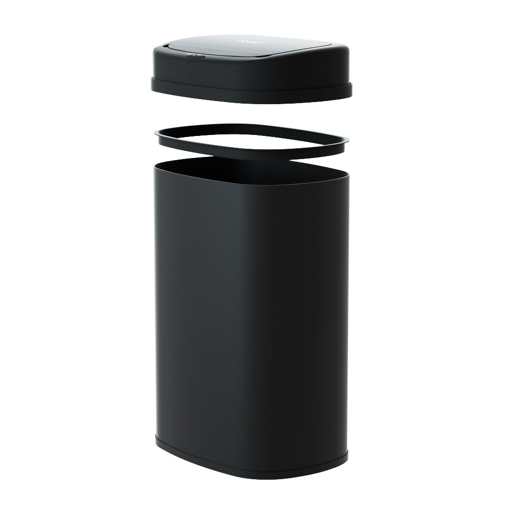 Devanti 50L Sensor Bin Motion Rubbish Automatic Black 3