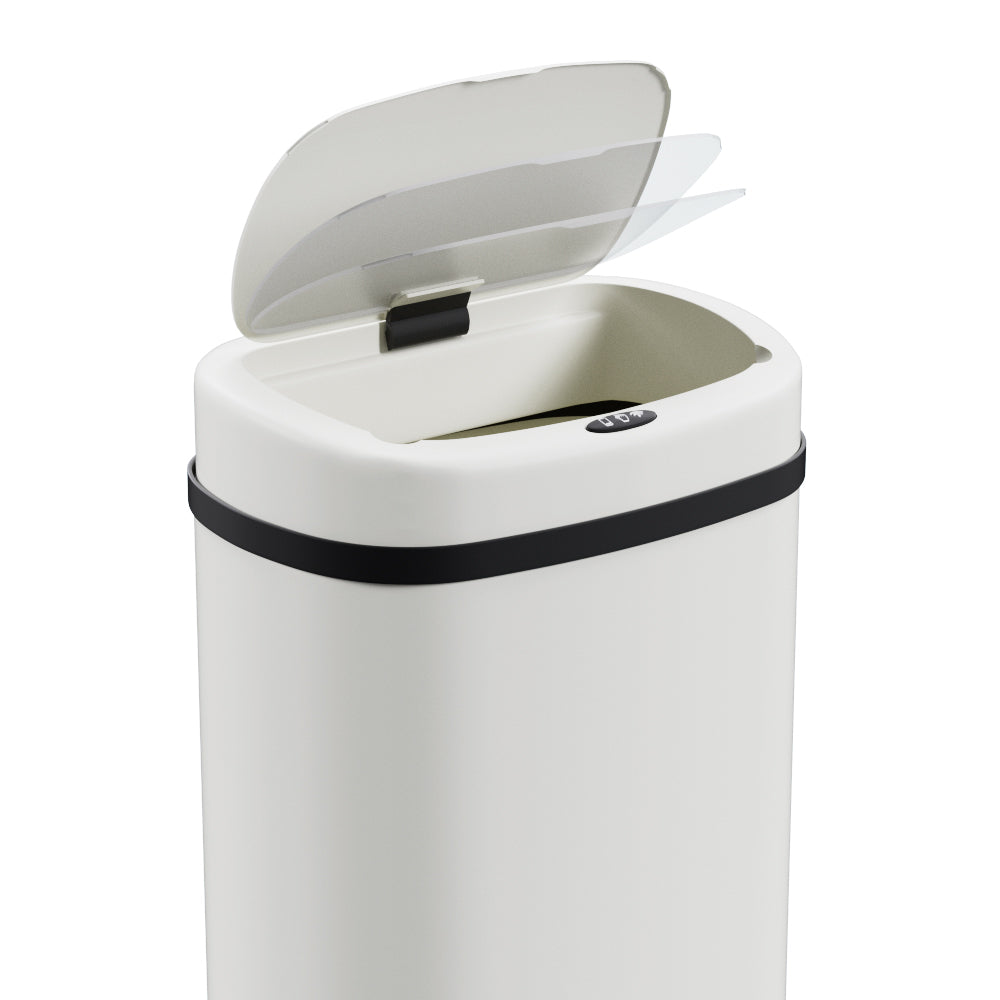 Devanti 50L Sensor Bin Motion Rubbish Automatic White 4