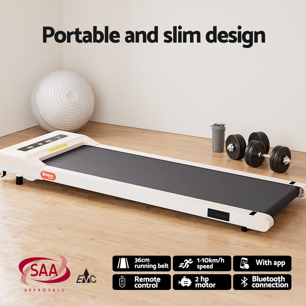 Artiss 360mm Treadmill Electric Walking Pad with 140cm Automatic Standing Desk 6